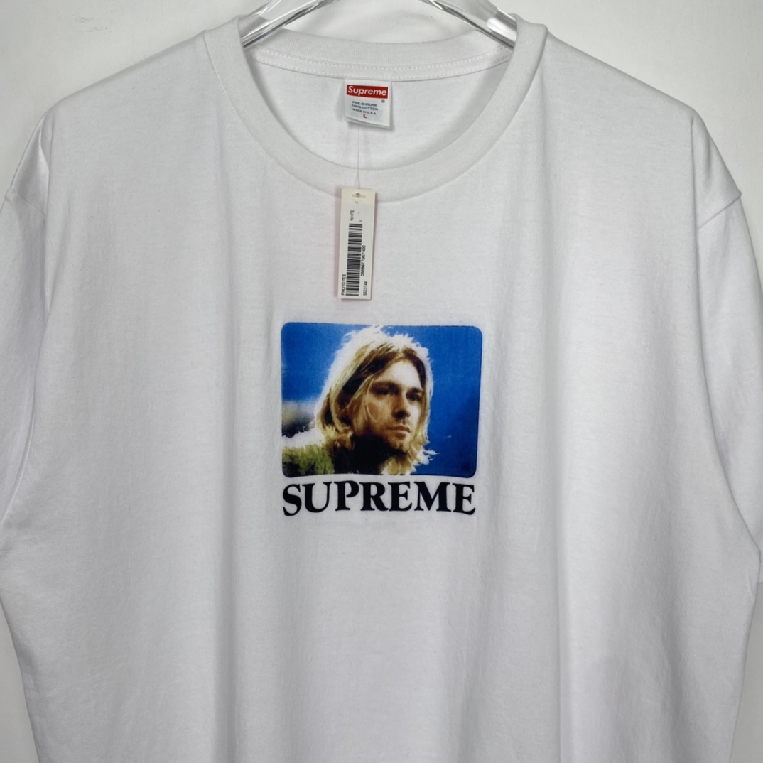 [Copy]Supreme Kurt Cobain Tee "White"（SUP-SS23-011）