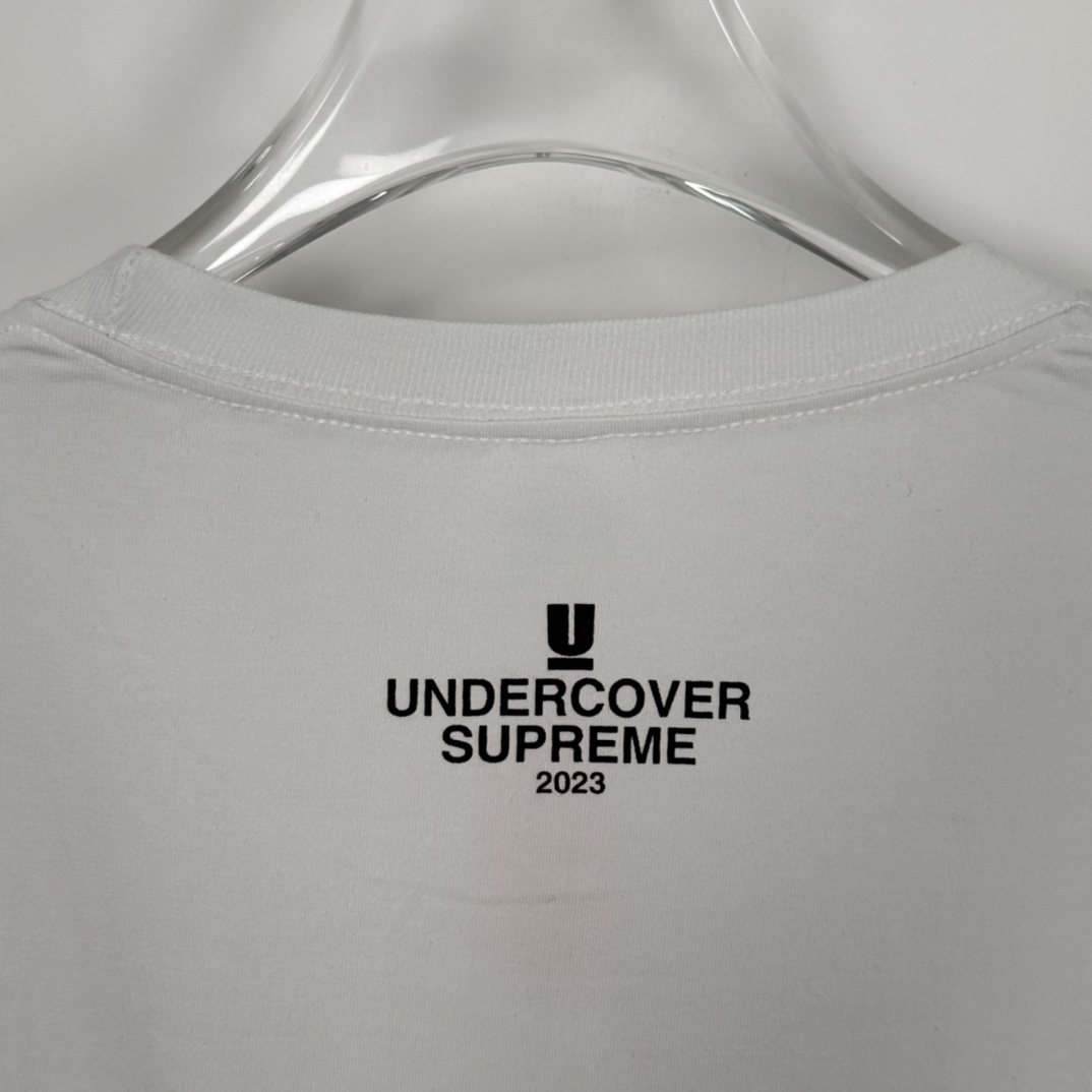 Supreme X UNDERCOVER Tag Tee"White"（SUP-SS23-125）