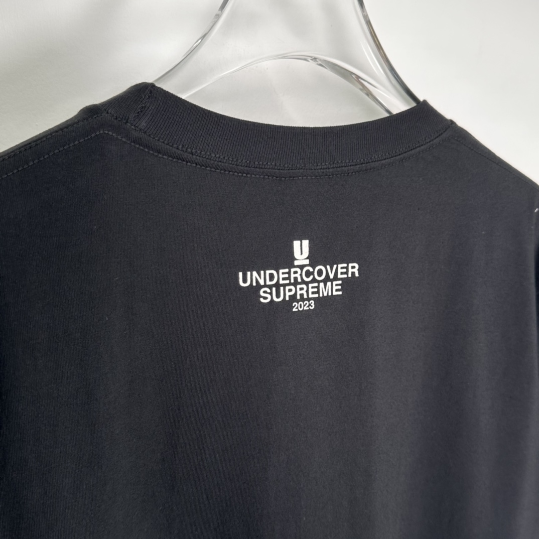 Supreme X UNDERCOVER Tag Tee "Black"（SUP-SS23-126）