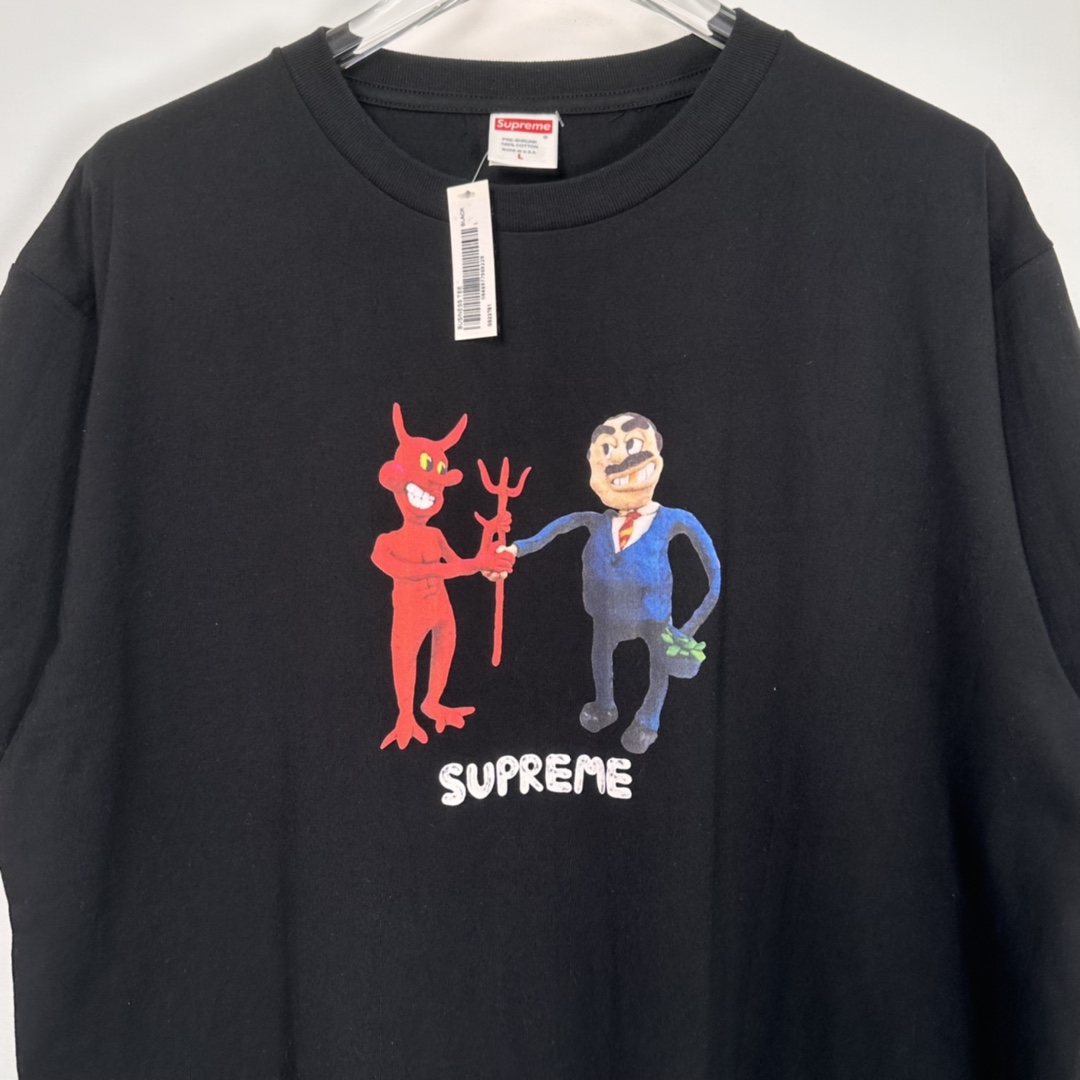 SUPREME 23SS BUSINESS TEE"Black"（SUP-SS23-183）