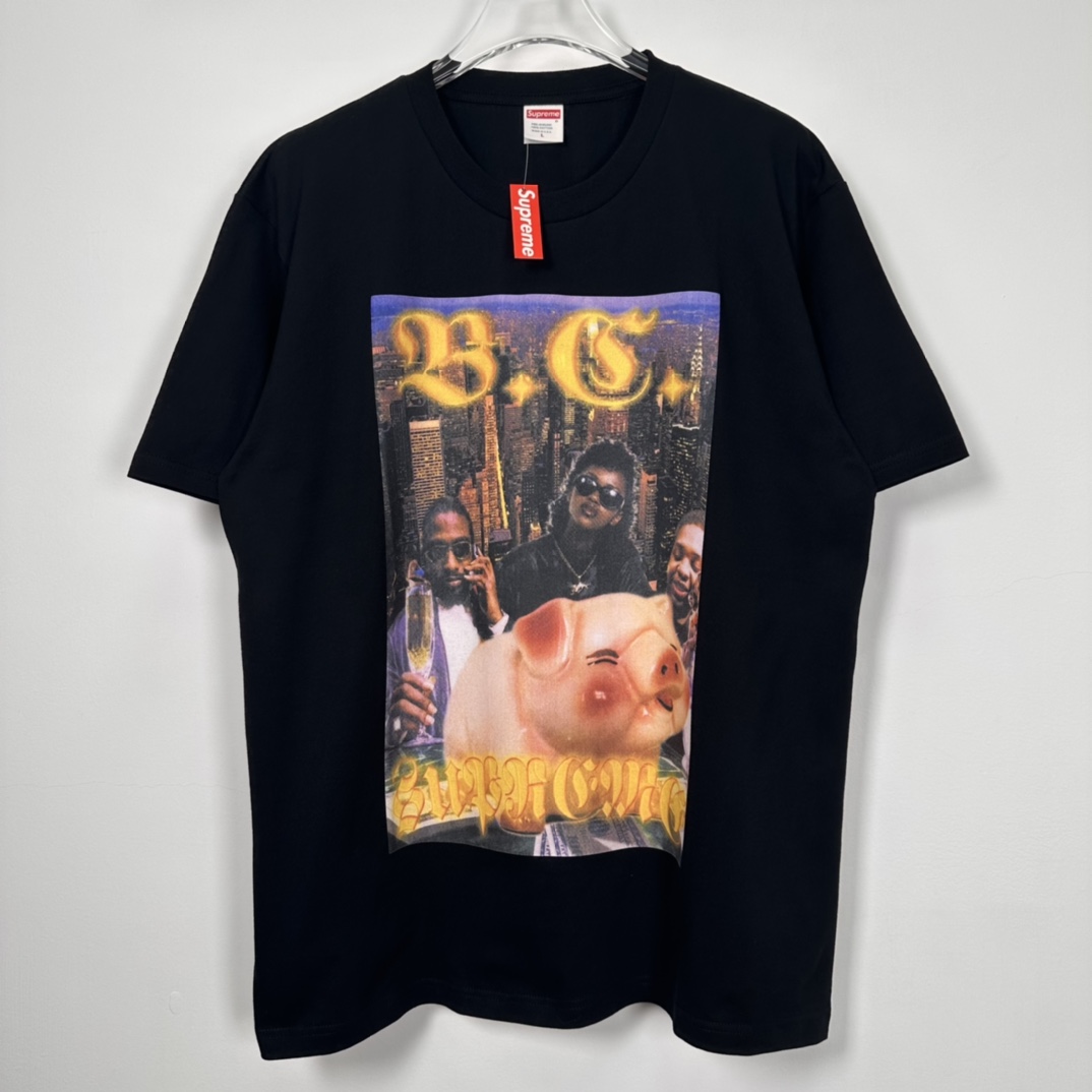 Supreme Bernadette Corporation Money Tee "Black"（SUP-SS23-223）