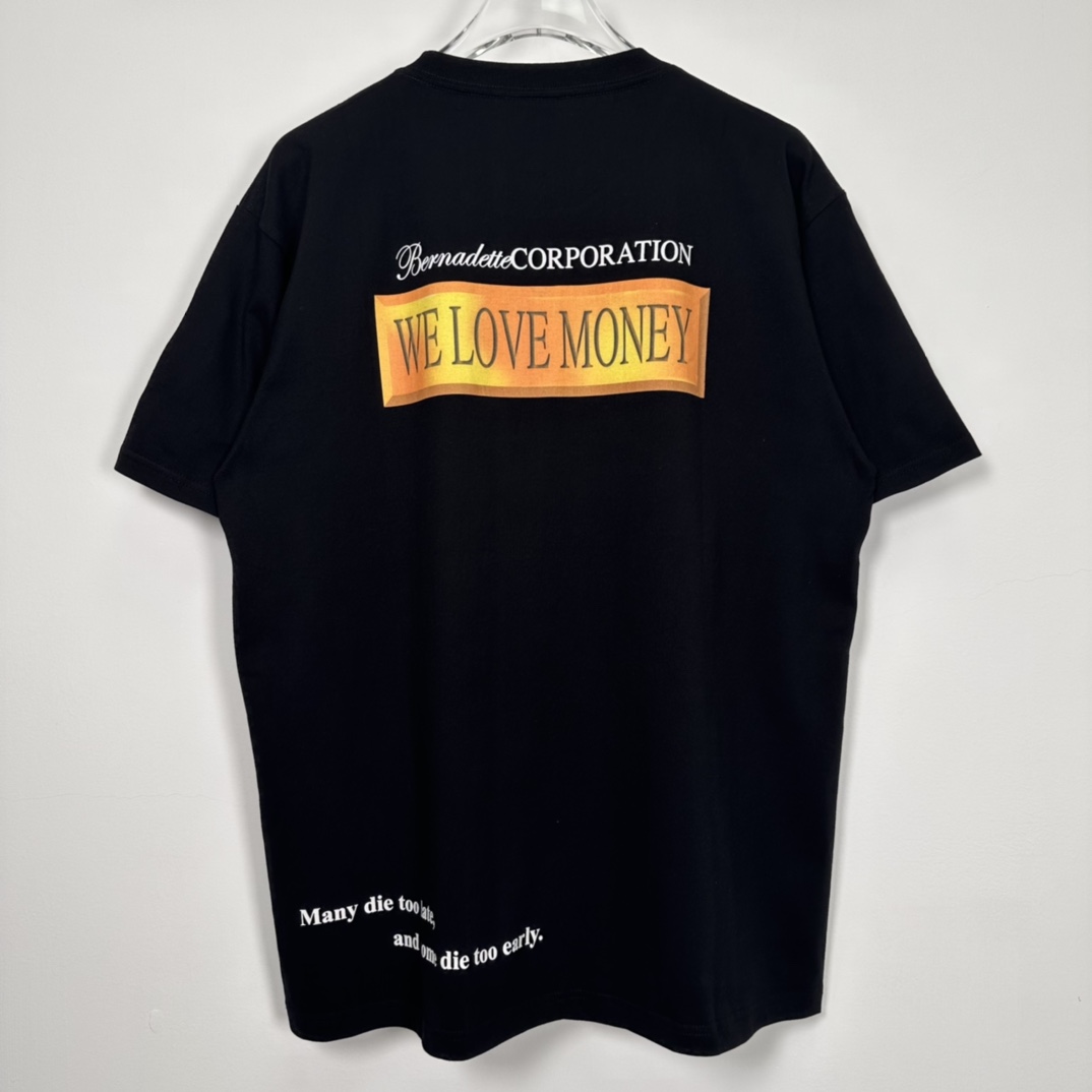 Supreme Bernadette Corporation Money Tee "Black"（SUP-SS23-223）