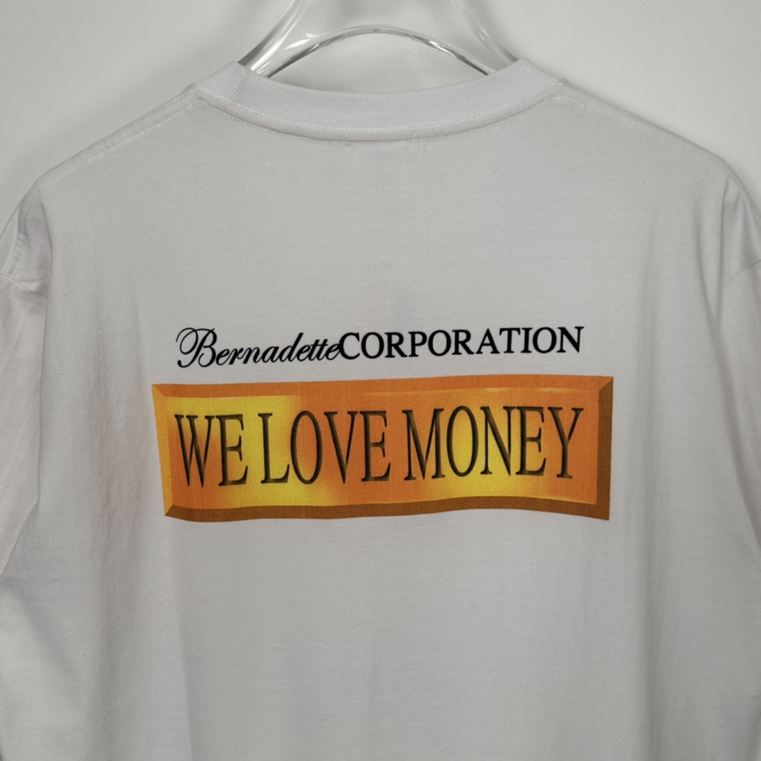 Supreme Bernadette Corporation Money Tee "White"（SUP-SS23-224）