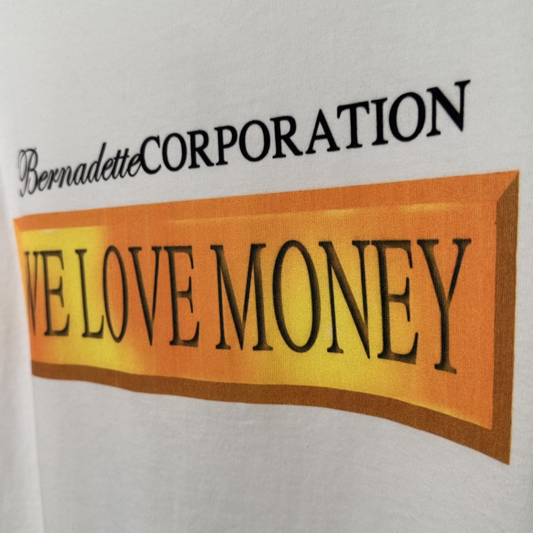 Supreme Bernadette Corporation Money Tee "White"（SUP-SS23-224）