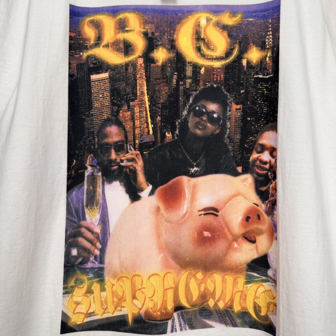 Supreme Bernadette Corporation Money Tee "White"（SUP-SS23-224）