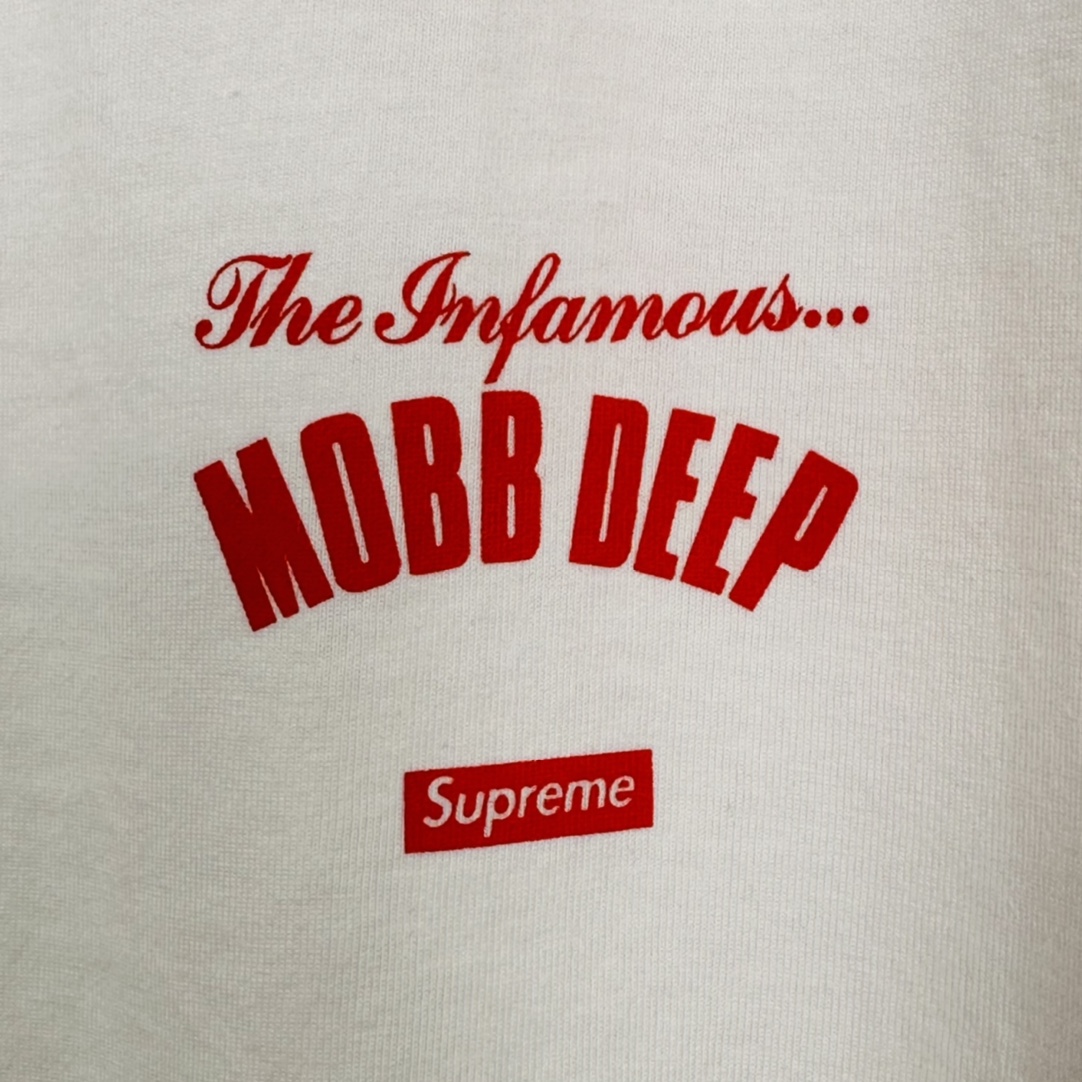 Supreme Mobb Deep Dragon Tee "White"（SUP-SS23-280）
