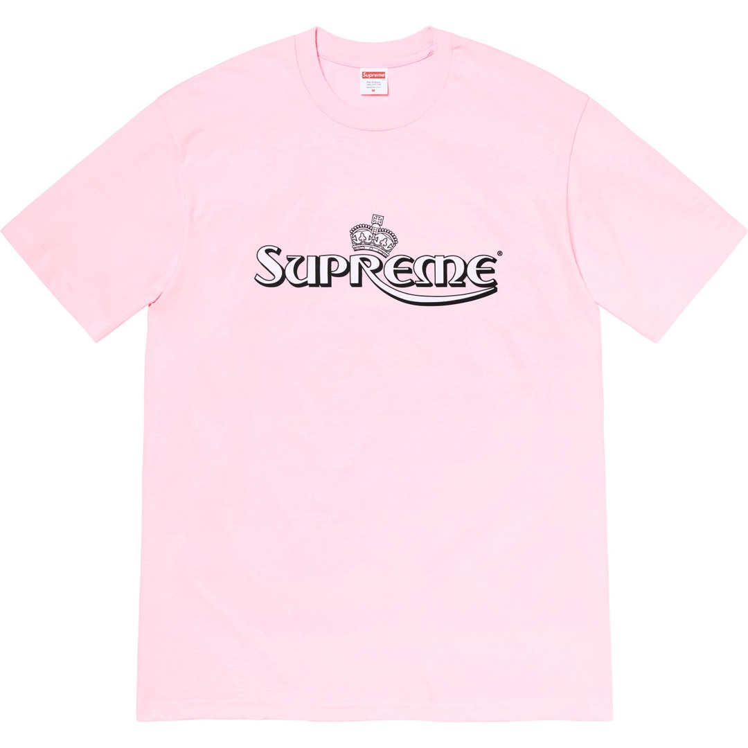 Supreme Crown Tee "Light Pink "（SUP-SS23-282）