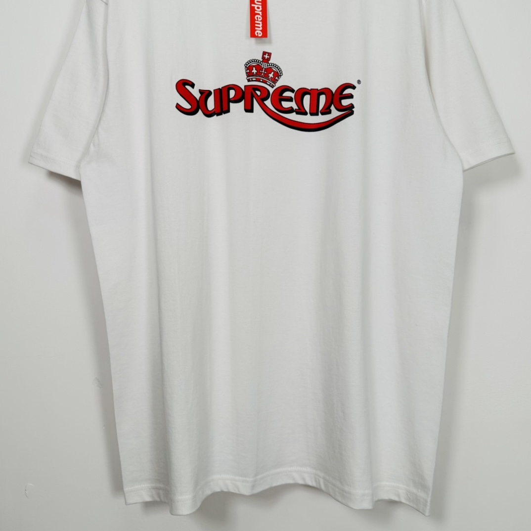 Supreme Crown Tee "White"（SUP-SS23-283）