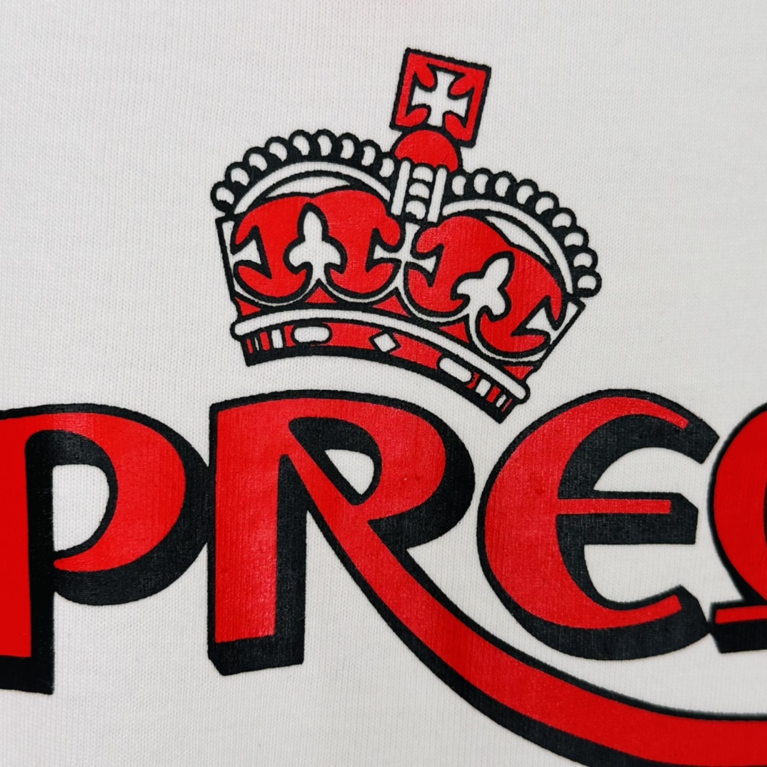 Supreme Crown Tee "White"（SUP-SS23-283）