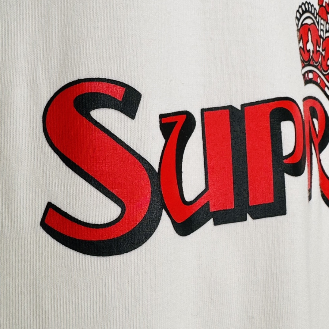 Supreme Crown Tee "White"（SUP-SS23-283）