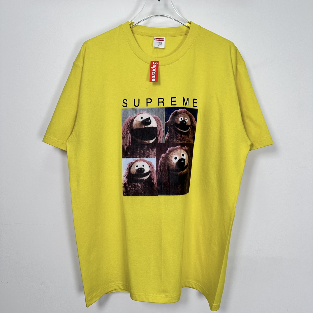 Supreme Rowlf Tee yellow（SUP-SS24-006）