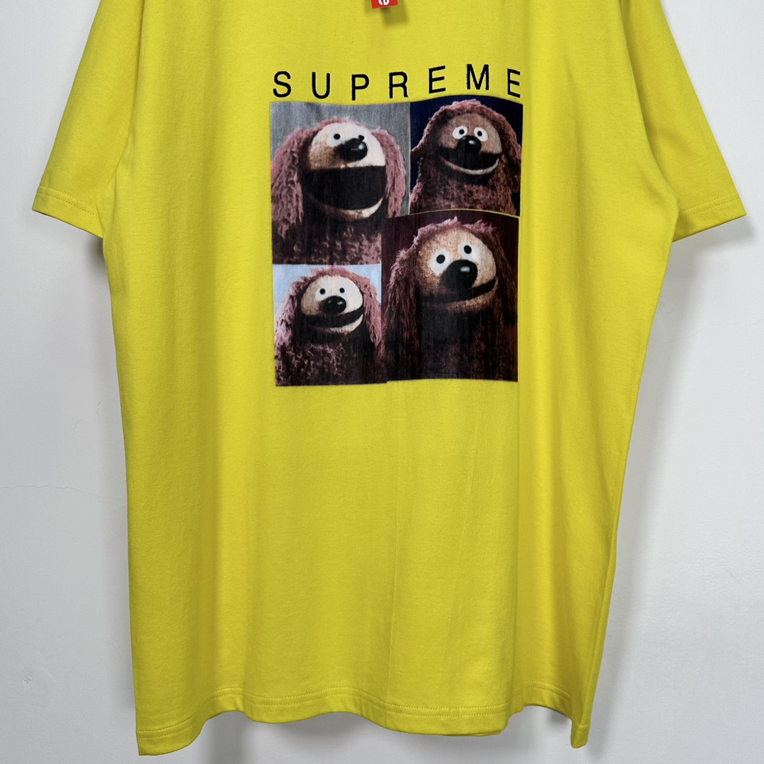 Supreme Rowlf Tee yellow（SUP-SS24-006）
