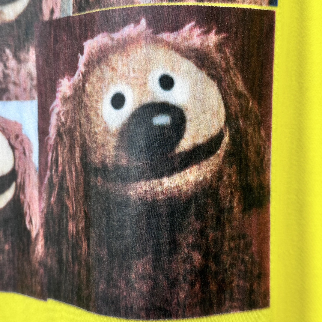 Supreme Rowlf Tee yellow（SUP-SS24-006）