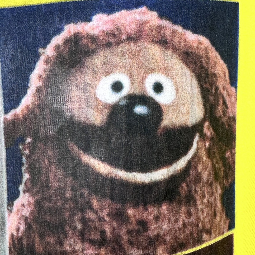 Supreme Rowlf Tee yellow（SUP-SS24-006）