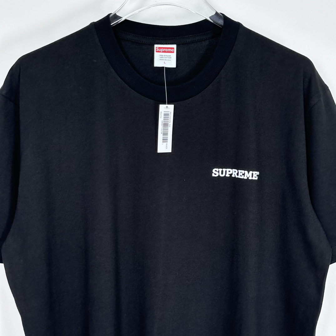 Supreme Patchwork Tee Black（SUP-SS24-009）