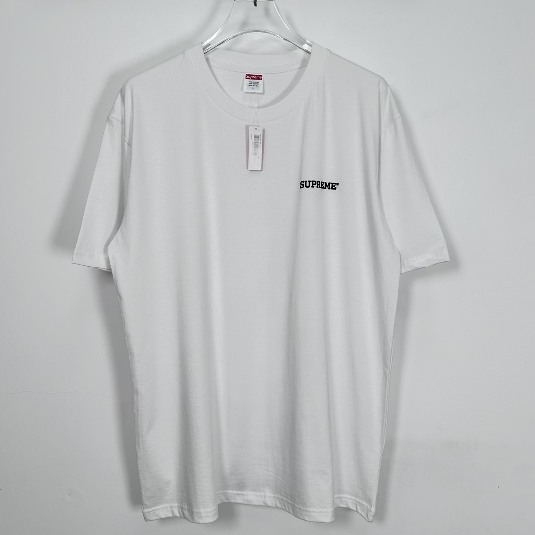 Supreme Patchwork Tee White（SUP-SS24-010）