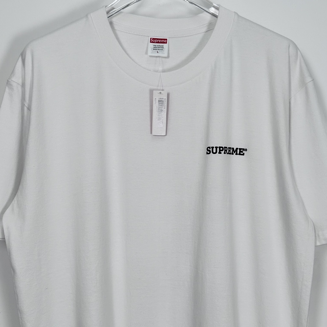 Supreme Patchwork Tee White（SUP-SS24-010）