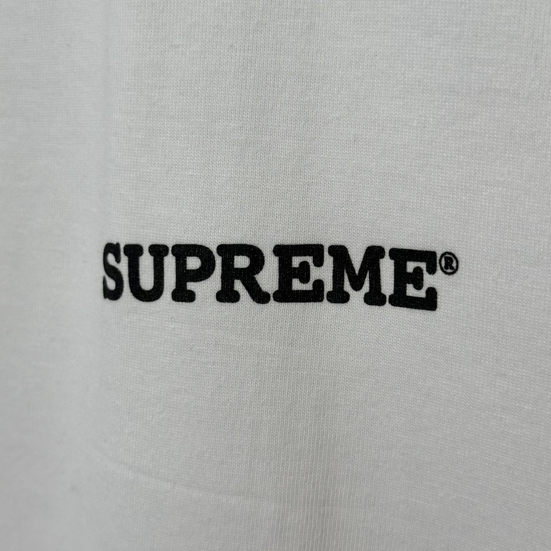 Supreme Patchwork Tee White（SUP-SS24-010）