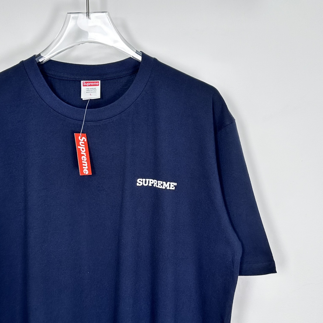 Supreme Patchwork Tee Navy（SUP-SS24-011）