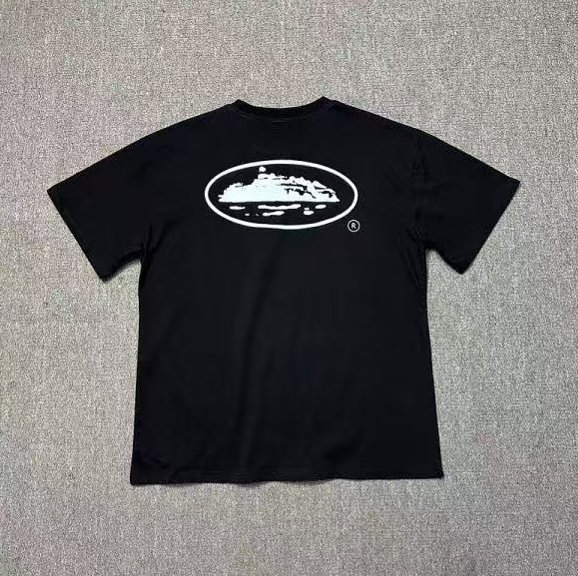 Corteiz Halftone Island Tee *New Blank* 'Black/White'Corteiz (7892 1SS240103HITN）