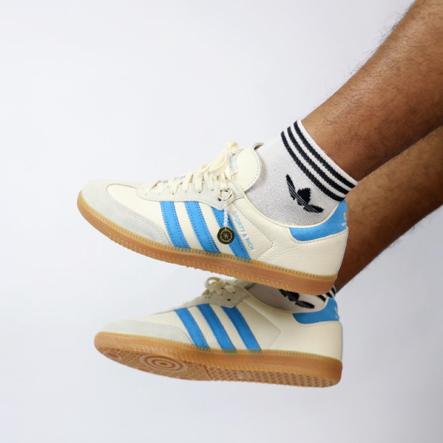 Sporty & Rich × adidas Samba OG 