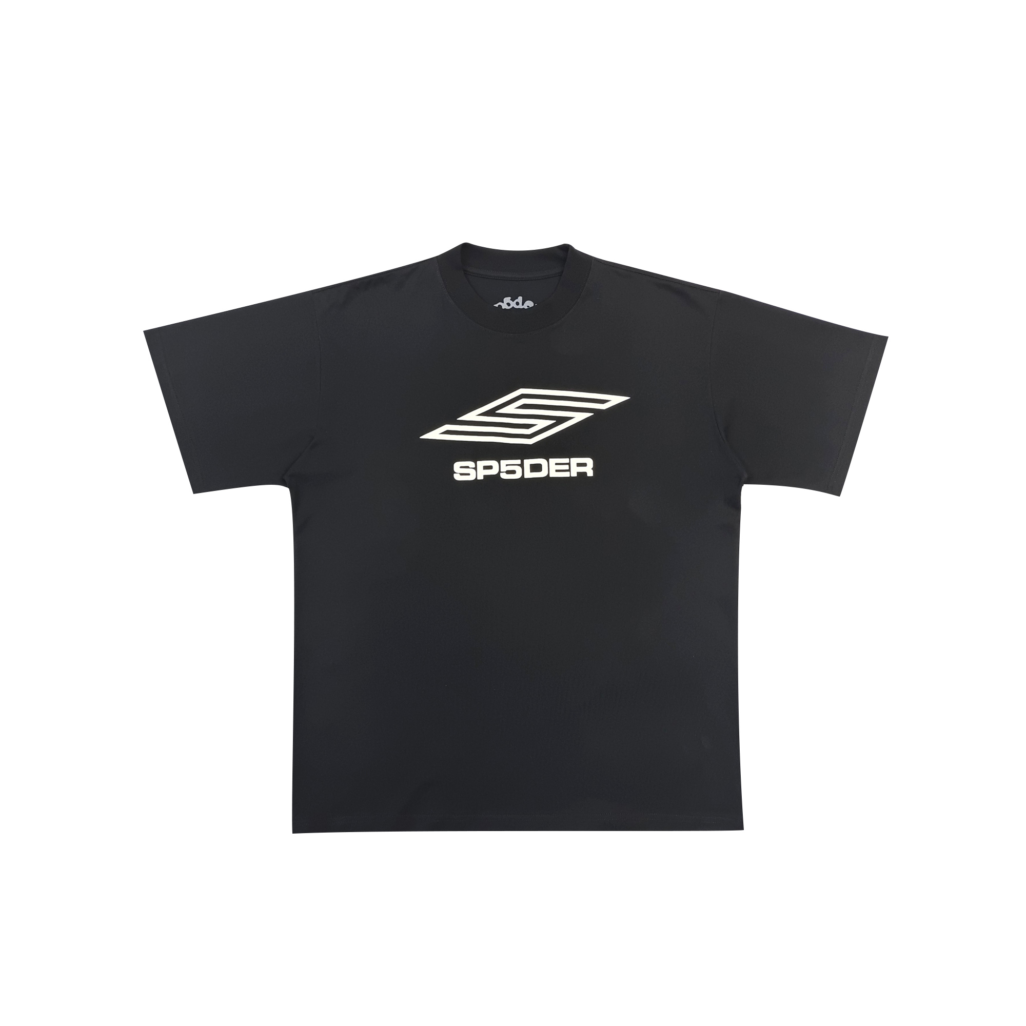 Sp5der Warped Tee (T07FW24BLK2）