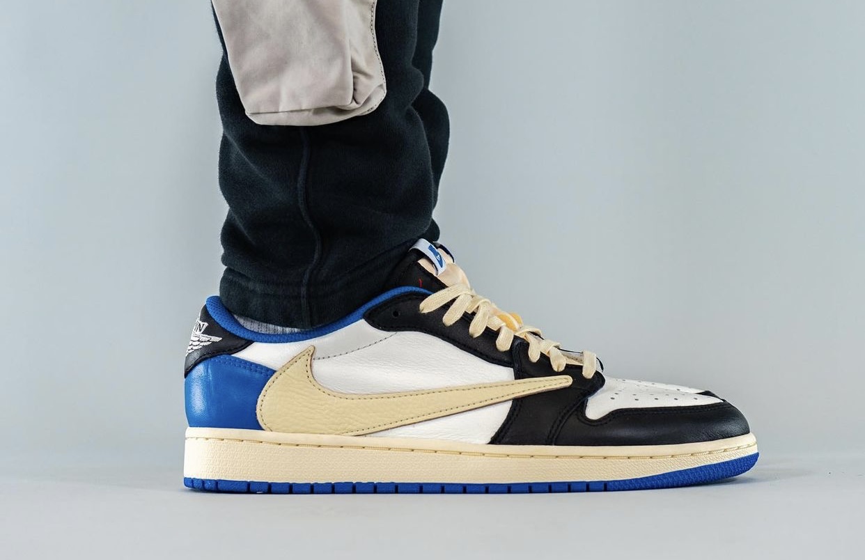 LJR】Travis Scott × Fragment × Nike Air Jordan 1 Low OG SP 