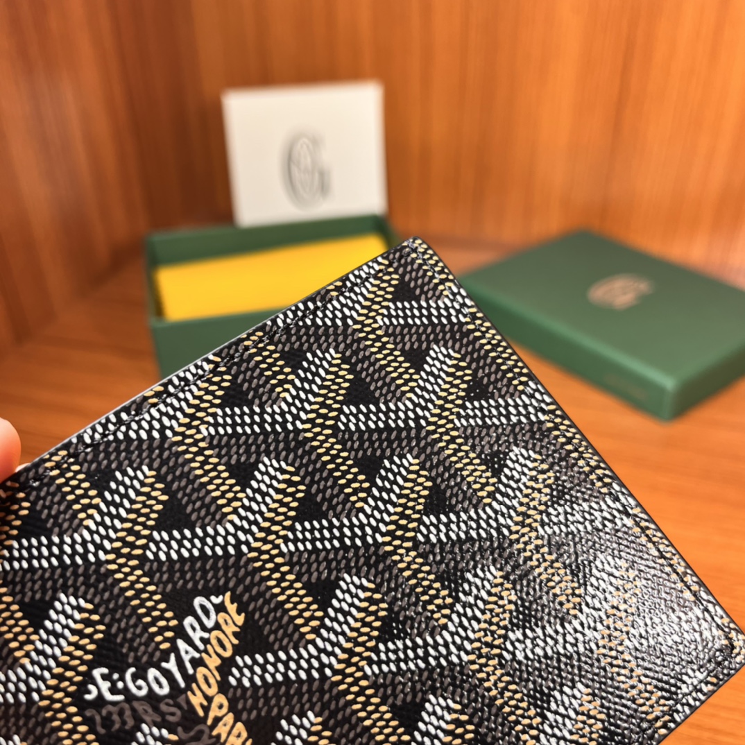 Goyard Saint-Lambert Wallet "Black"（VICTO8PMLTY-41040321）