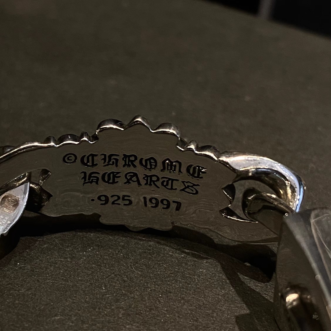 Chrome Hearts Cross Flower Guardian Large Bracelet （CHROME HEARTS 195）