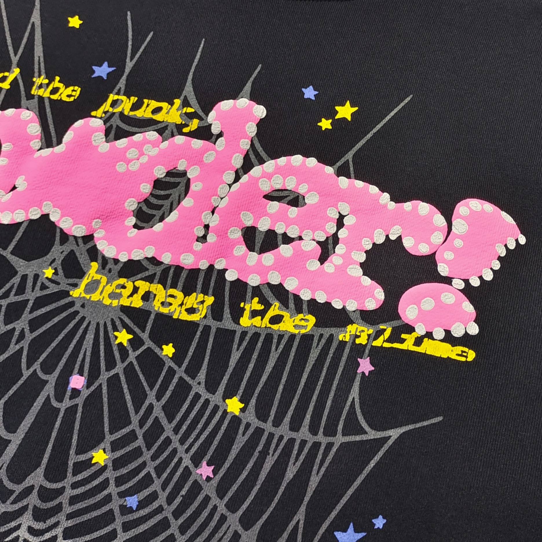 Sp5der P*NK Hoodie (SP-004）