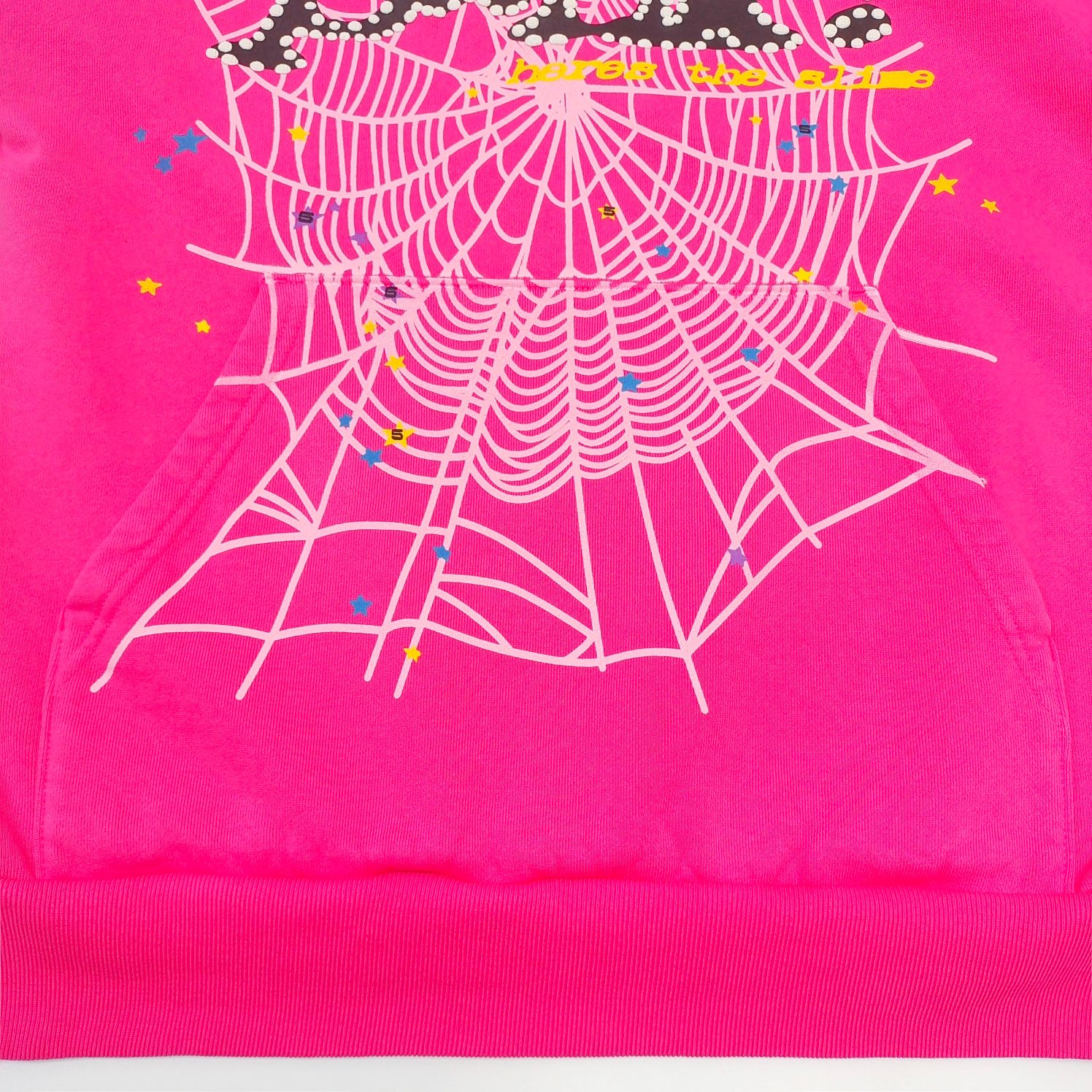 Sp5der P*NK Hoodie (SP-004）