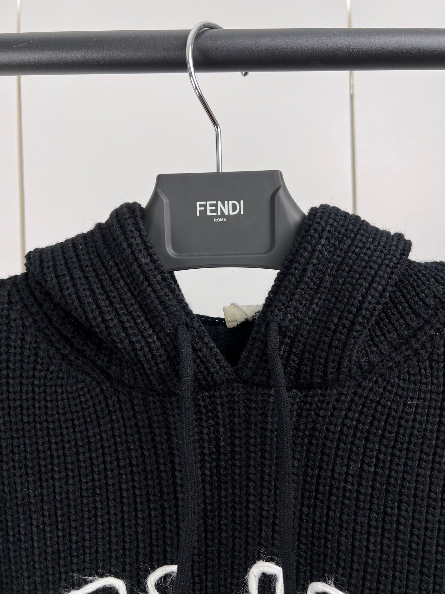 CELINE Hooded Sweater in Ribbed Wool (2AX0A311Y-38NO）