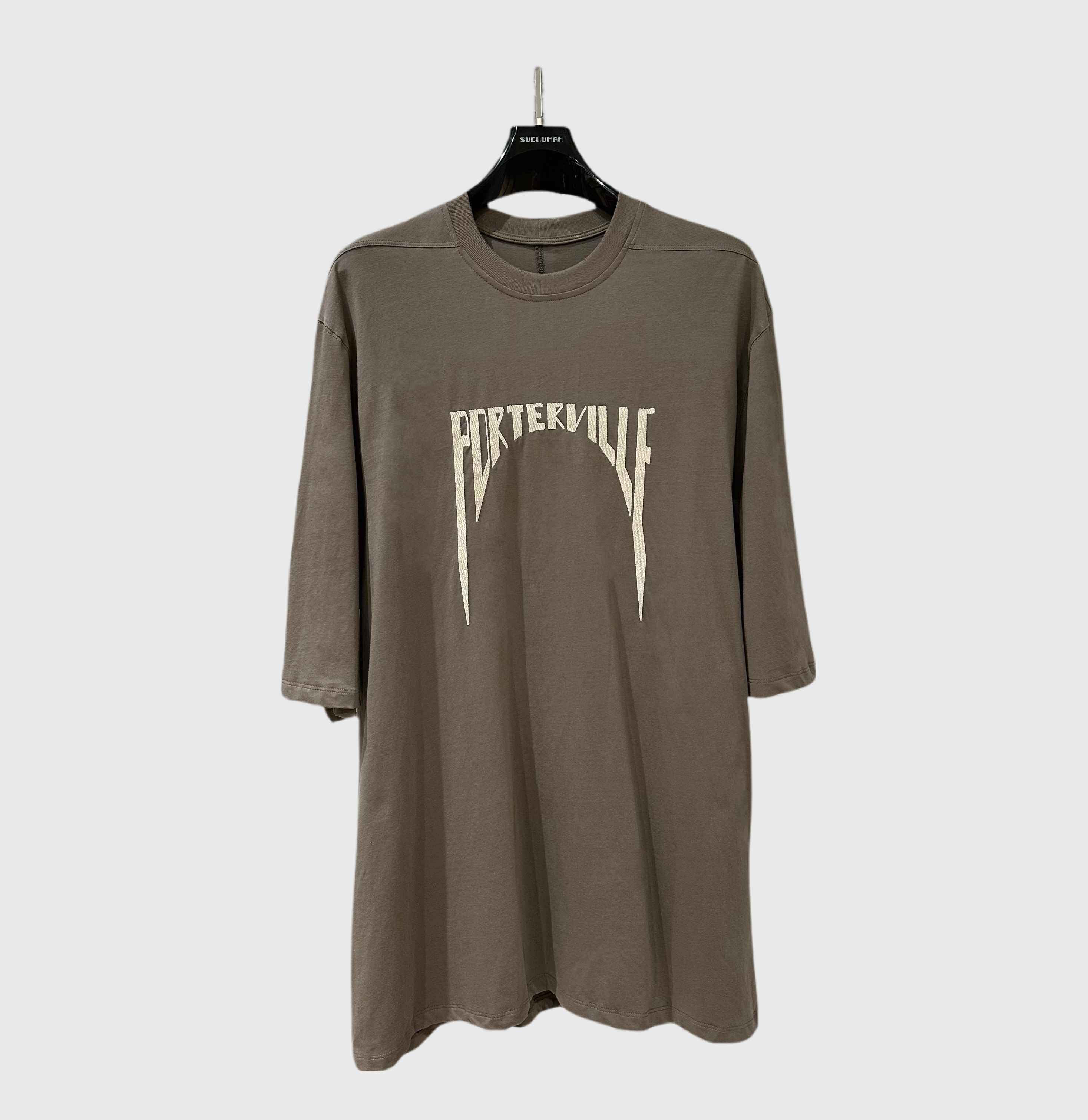Rick Owens Ricamata Jumbo Tee（RR02D6274RNEM7-0908）
