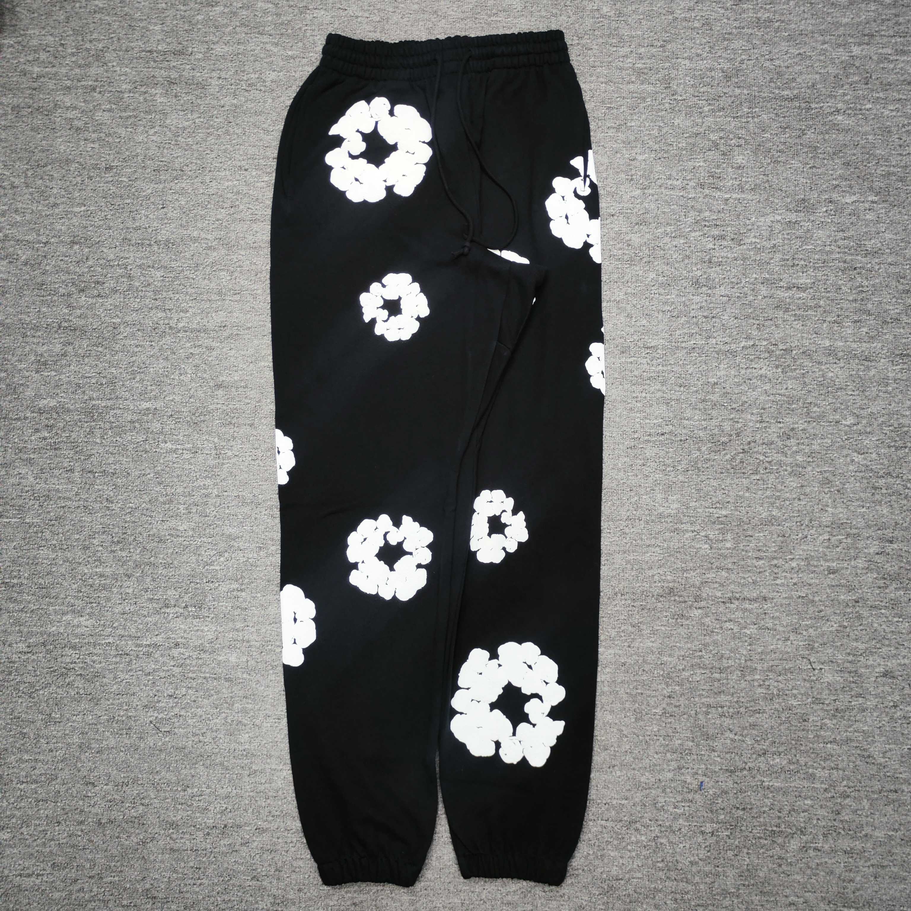 Denim Tears The Cotton Wreath Sweatpants(401-070-30-GREY）