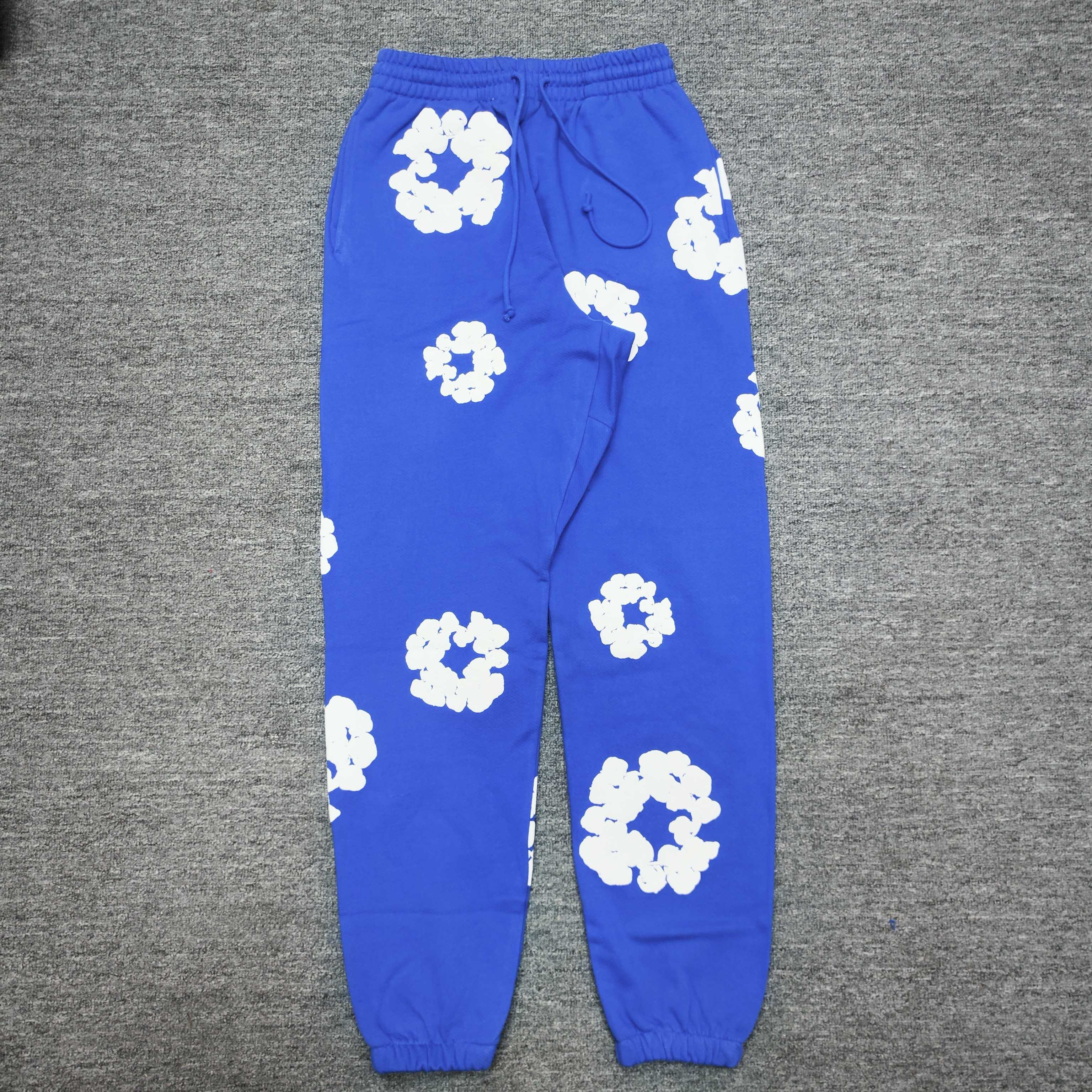 Denim Tears The Cotton Wreath Sweatpants(401-070-30-GREY）