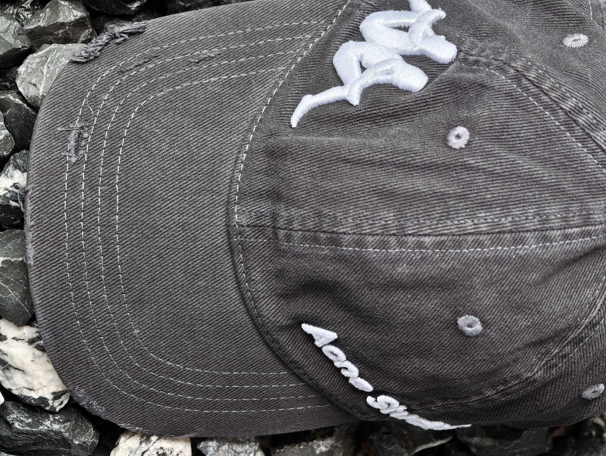 Acne Studios x Kappa Black Twill Logo Hat（C40407-900）