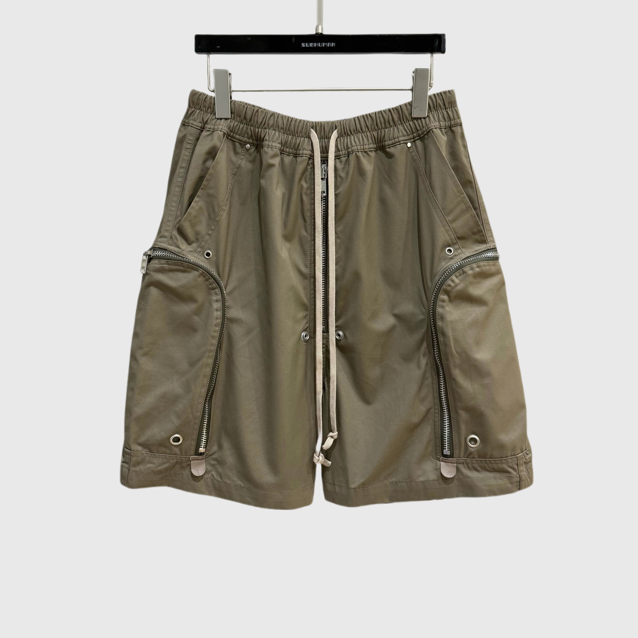 Rick Owens Hollywood Drawstring Cargo Shorts（RU01E5392TE-34）