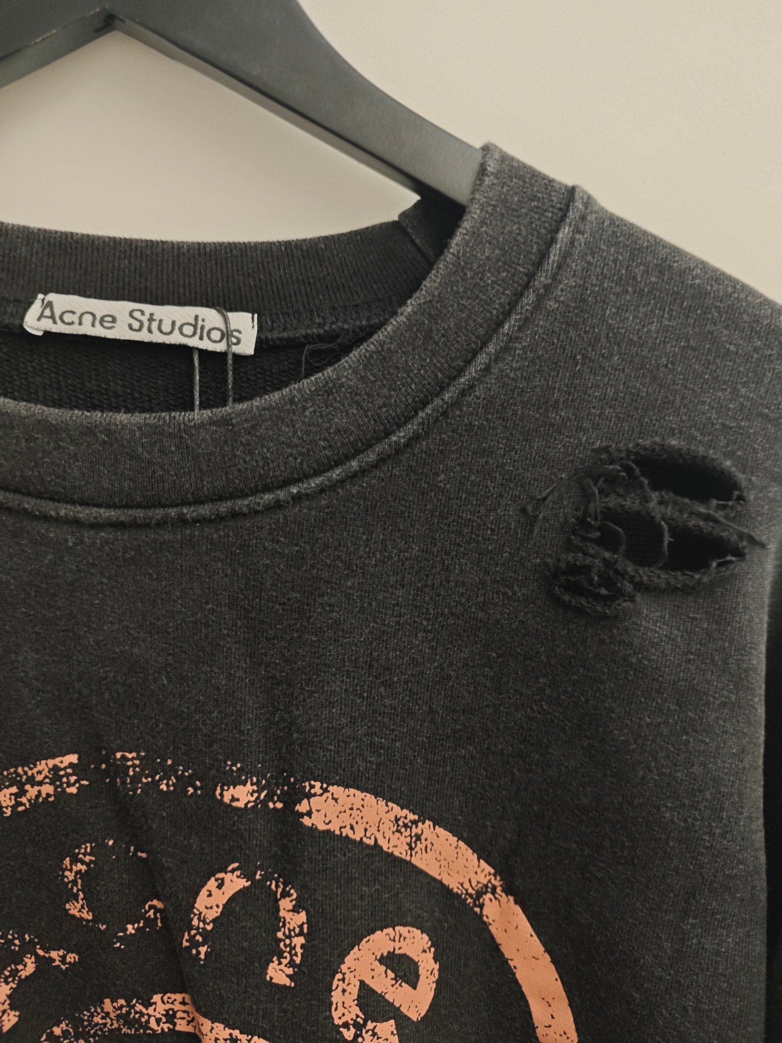 Acne Studios Logo Printed Sweater (CI0179-AIQ）