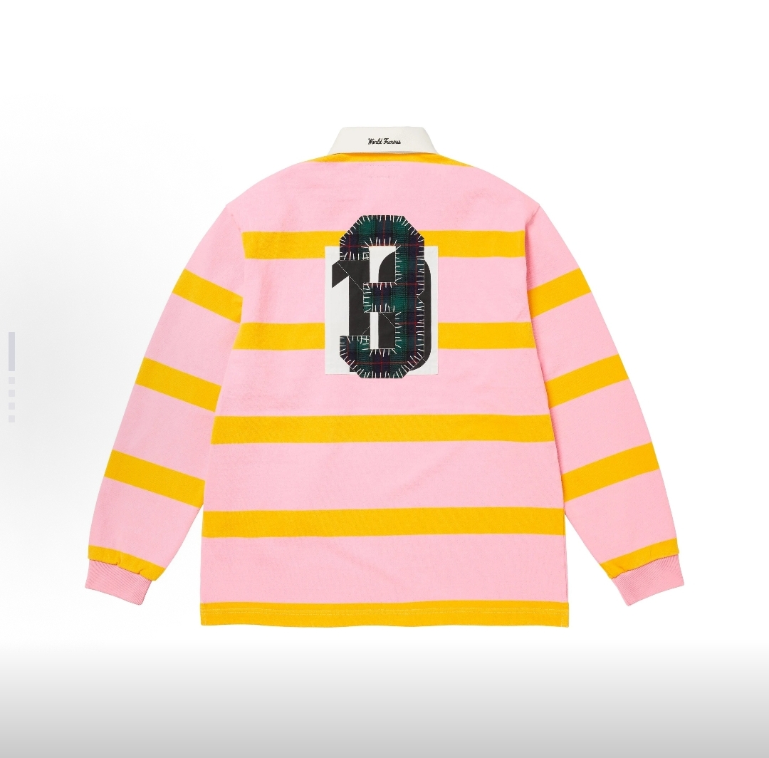 Supreme Stripe Rugby 'Black（SUP-FW25-012）