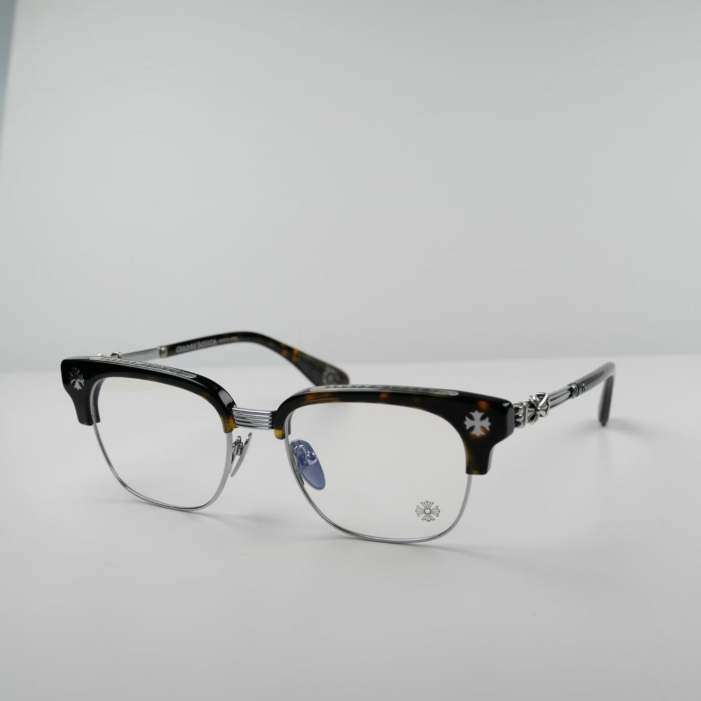 Chrome Hearts Bonennoisseur II Black Brushed Silver  (CHROME HEARTS 431)