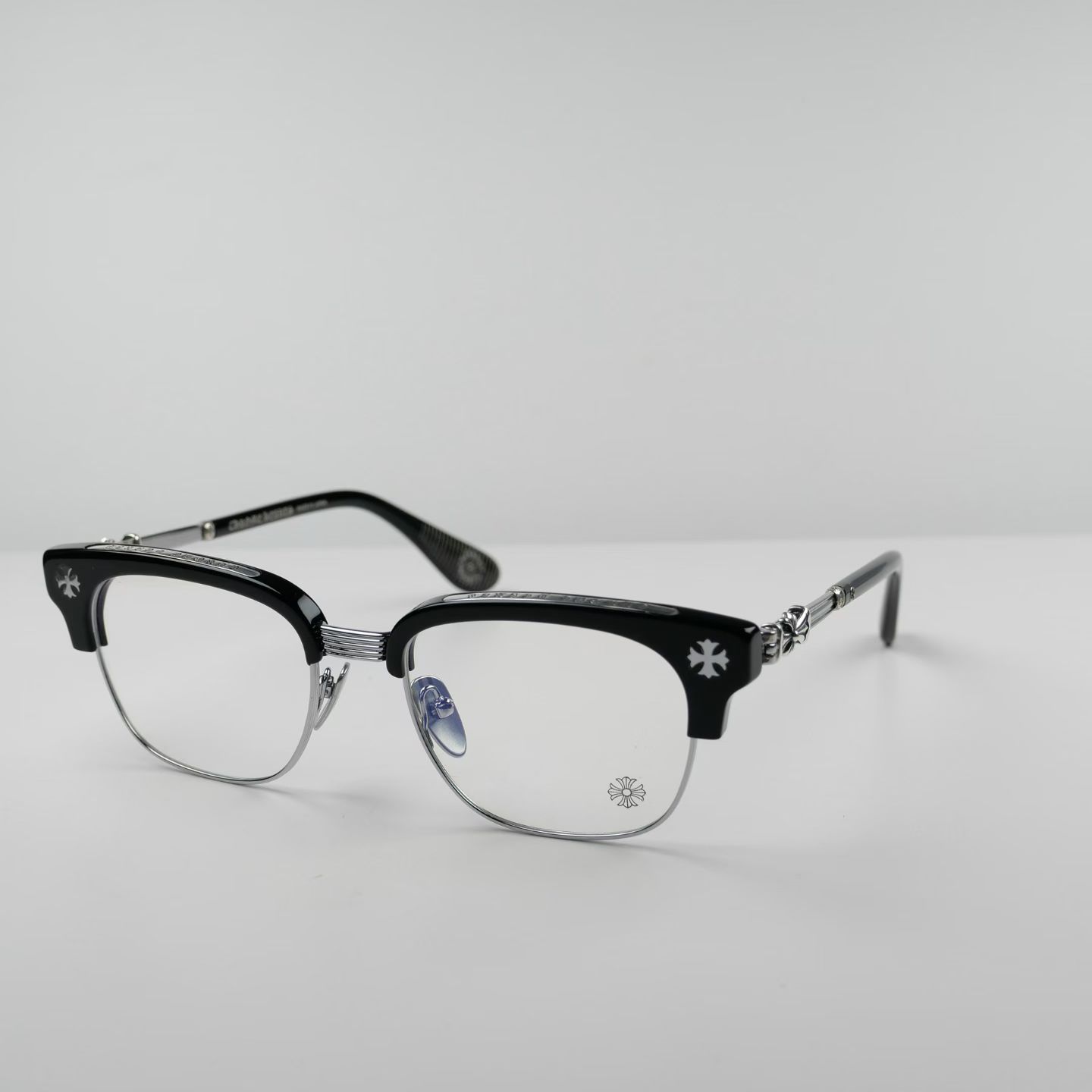 Chrome Hearts Bonennoisseur II Black Brushed Silver  (CHROME HEARTS 431)