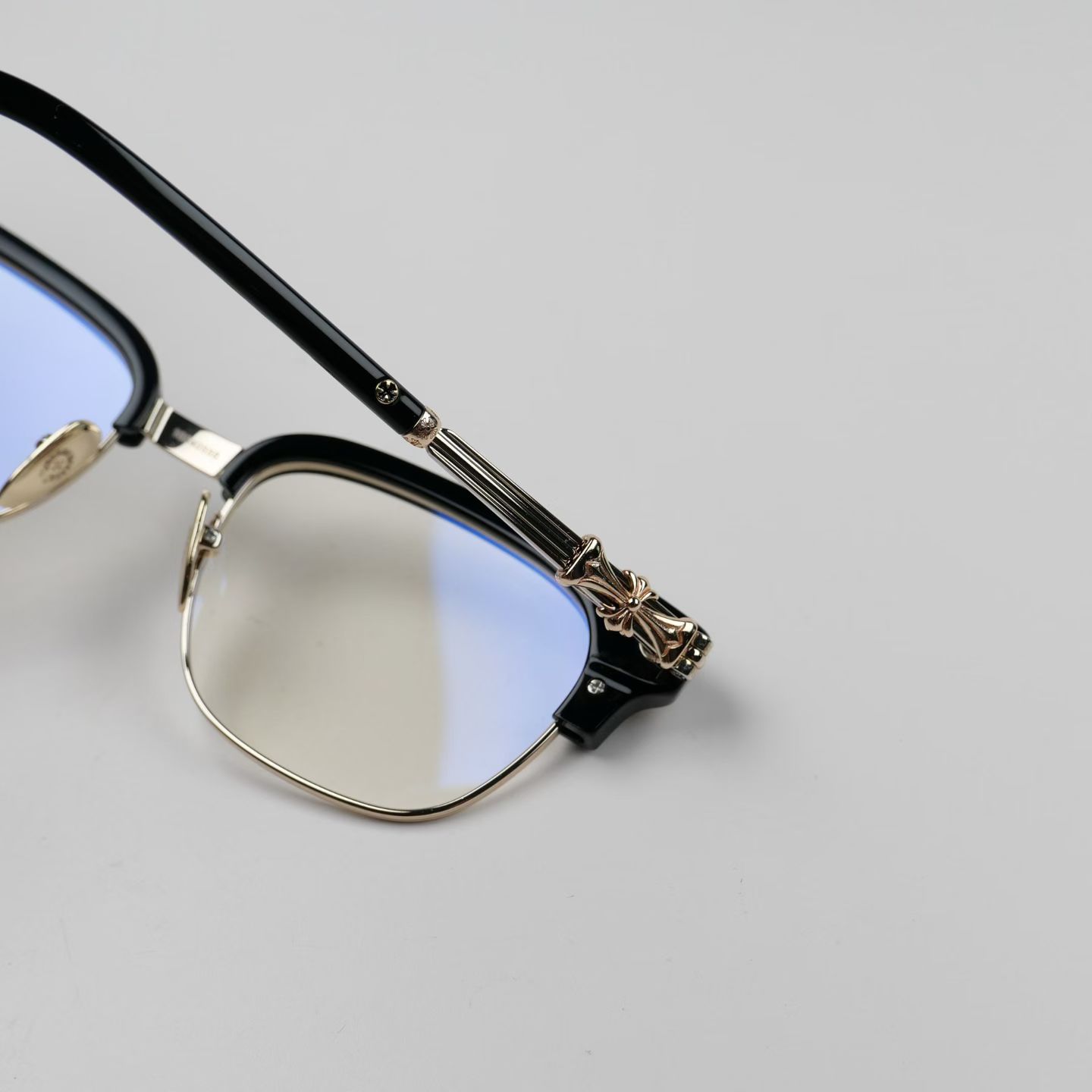 Chrome Hearts Bonennoisseur II Black Brushed Silver  (CHROME HEARTS 431)