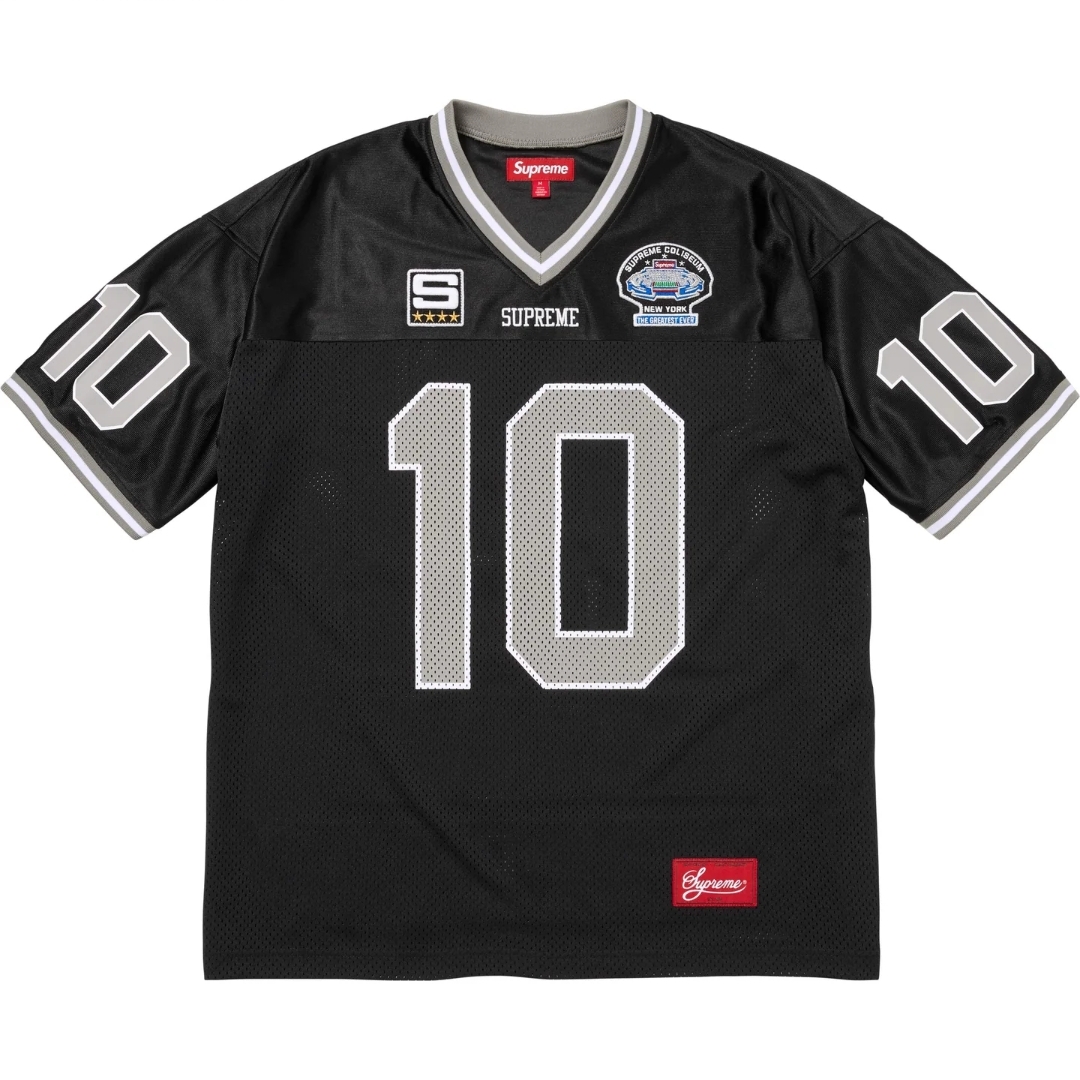 Supreme Find God Football Jersey "Black"（SUP-SS26-011）