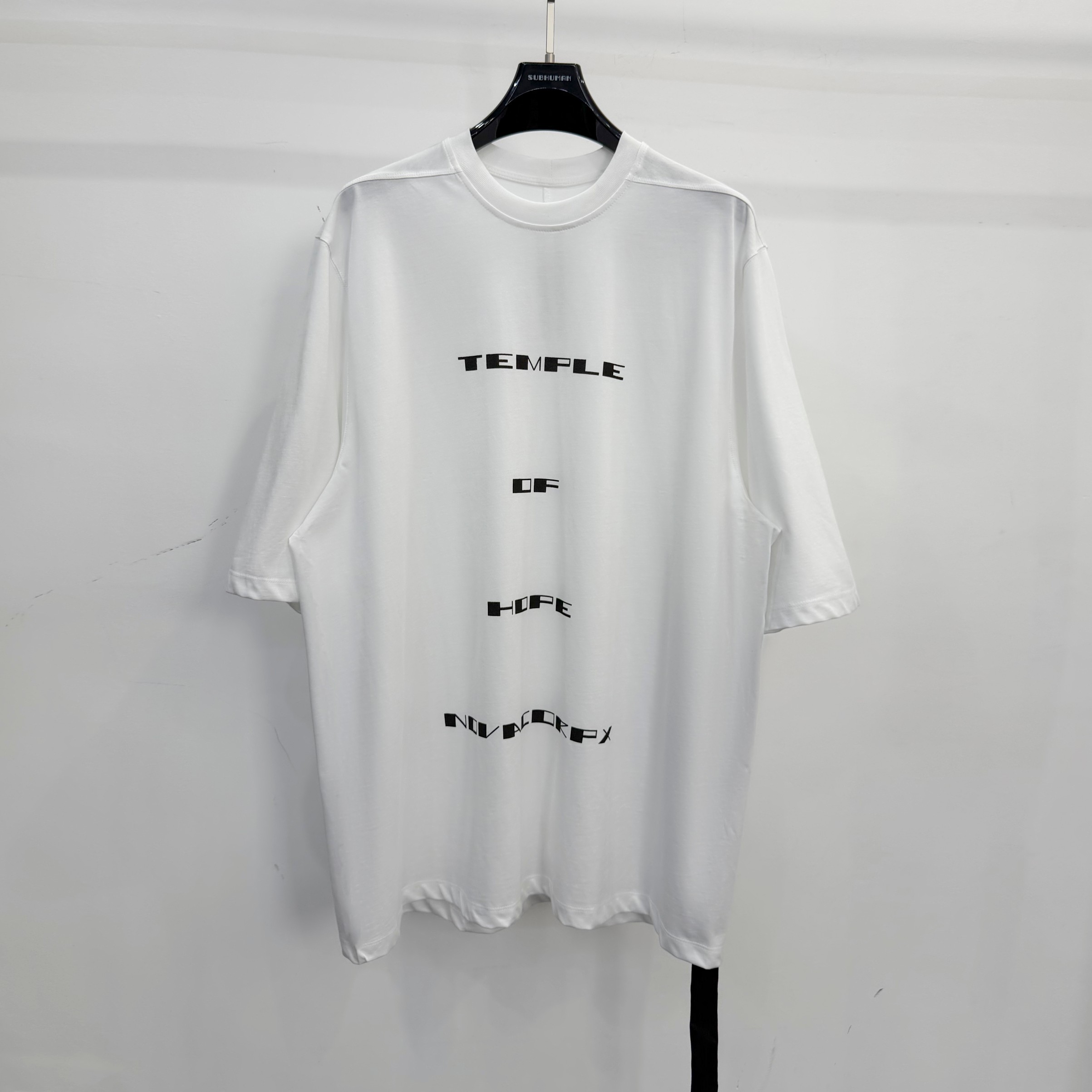 Rick Owens DRKSHDW Jumbo Women's cotton t-shirt（DS01F4204RNEP7）