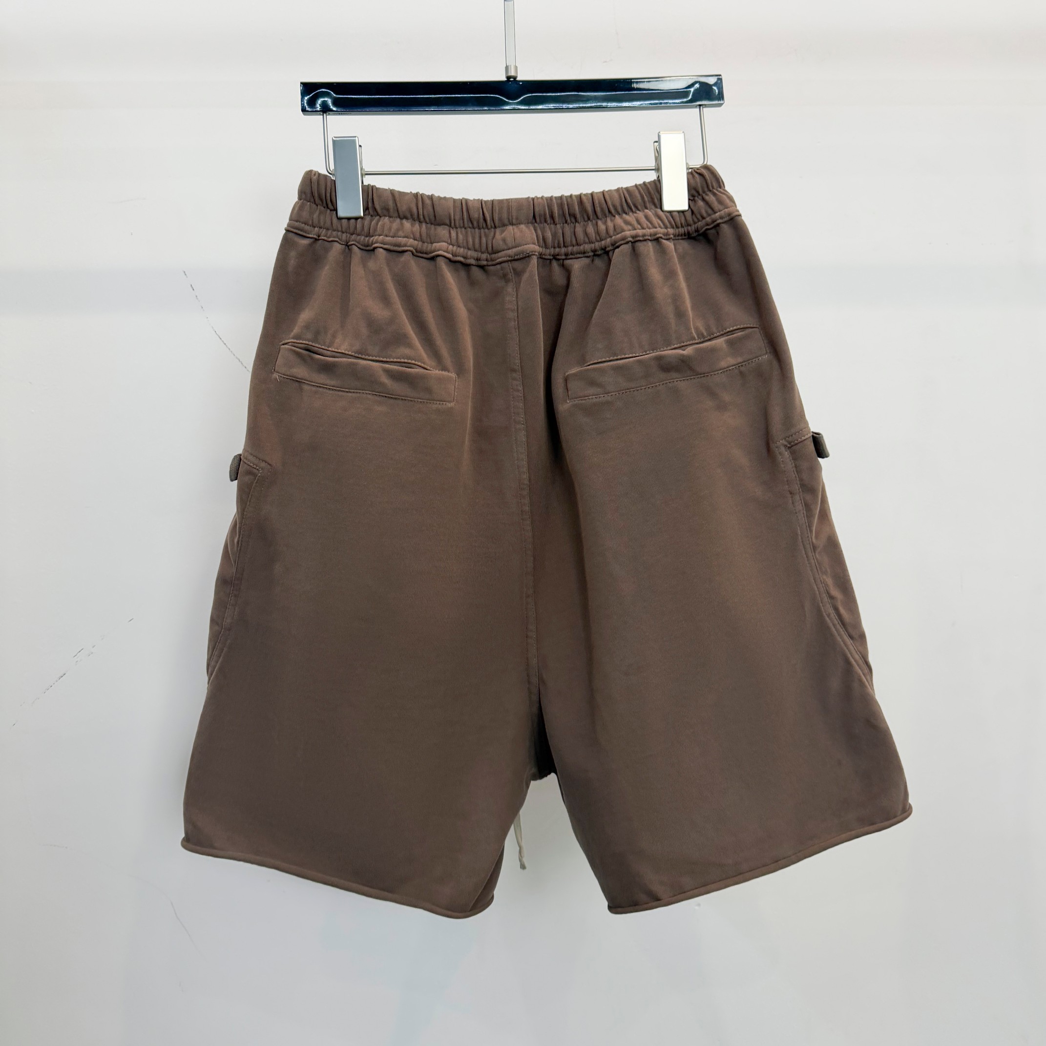 RICK OWENS DRKSHDW Black Temple Bauhaus Pods Shorts（261126M193021）