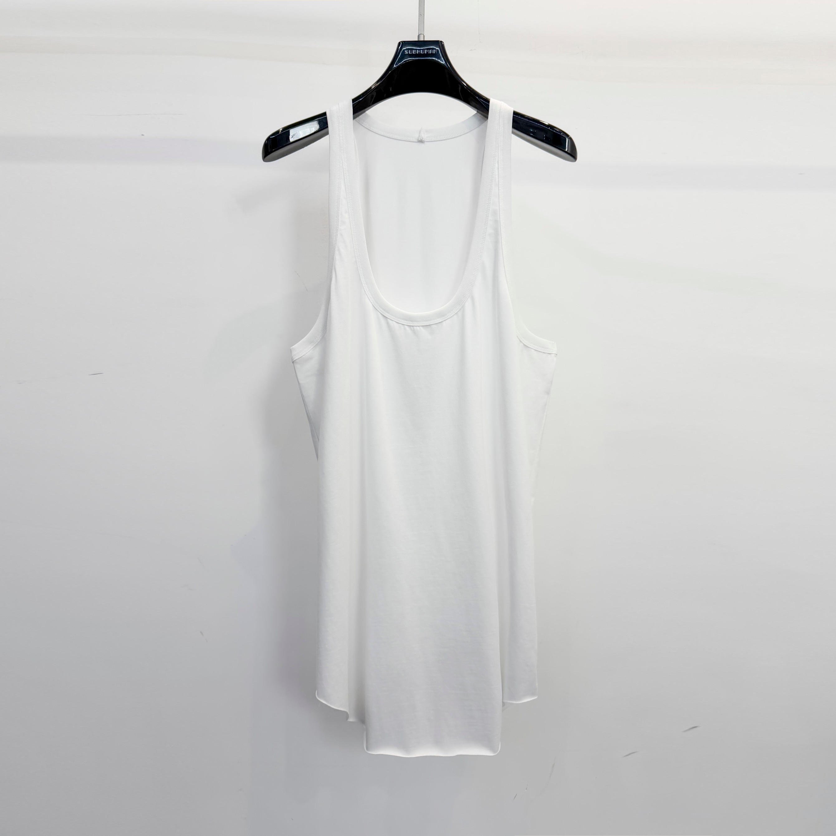 Rick Owens Fog Cotton Tank Vest（RR01D3101UC）