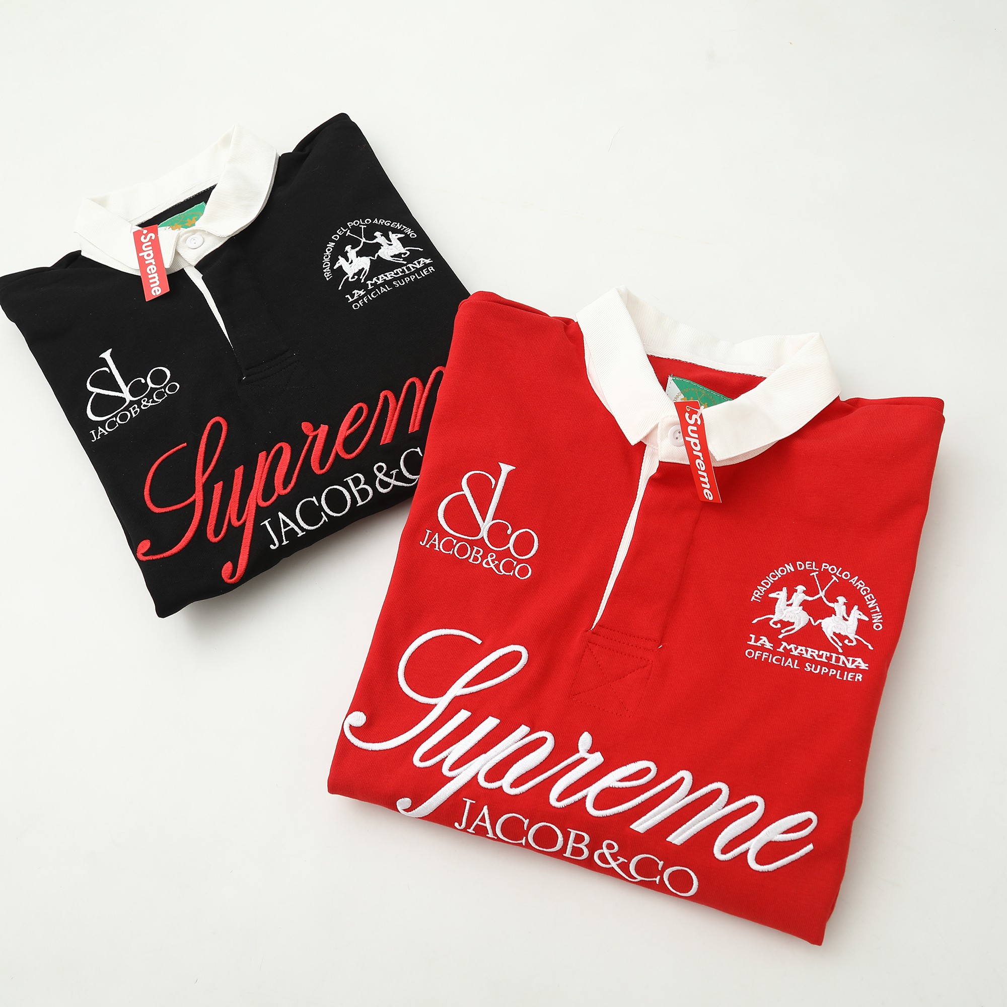 Supreme x La Martina Rugby "Black"（SUP-SS26-317）