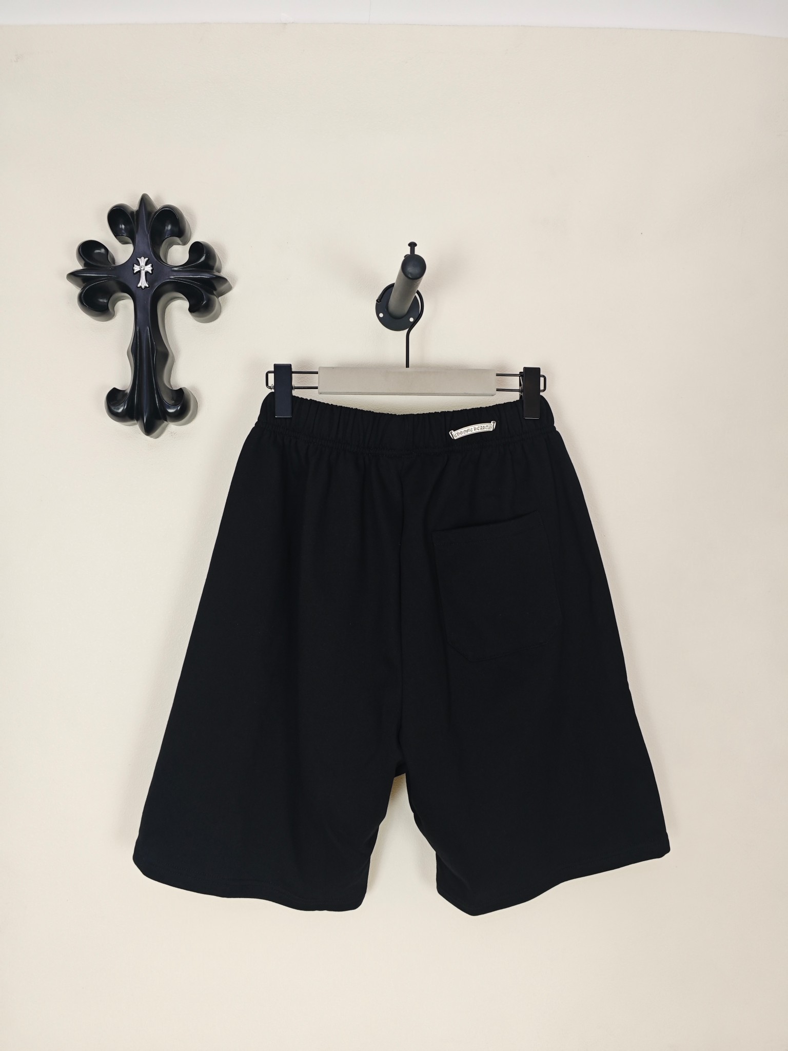 Chrome Hearts 711 Nylon CH Sweatshorts 'Grey' (01383 1SS2505CH7NCS）