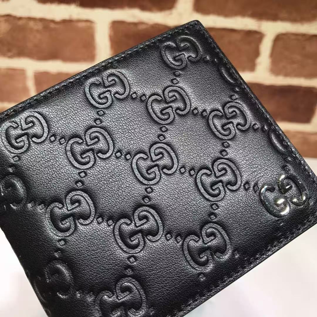 GUCCI Dorian Guccissima Bi-fold Wallet(473916CWC1N)