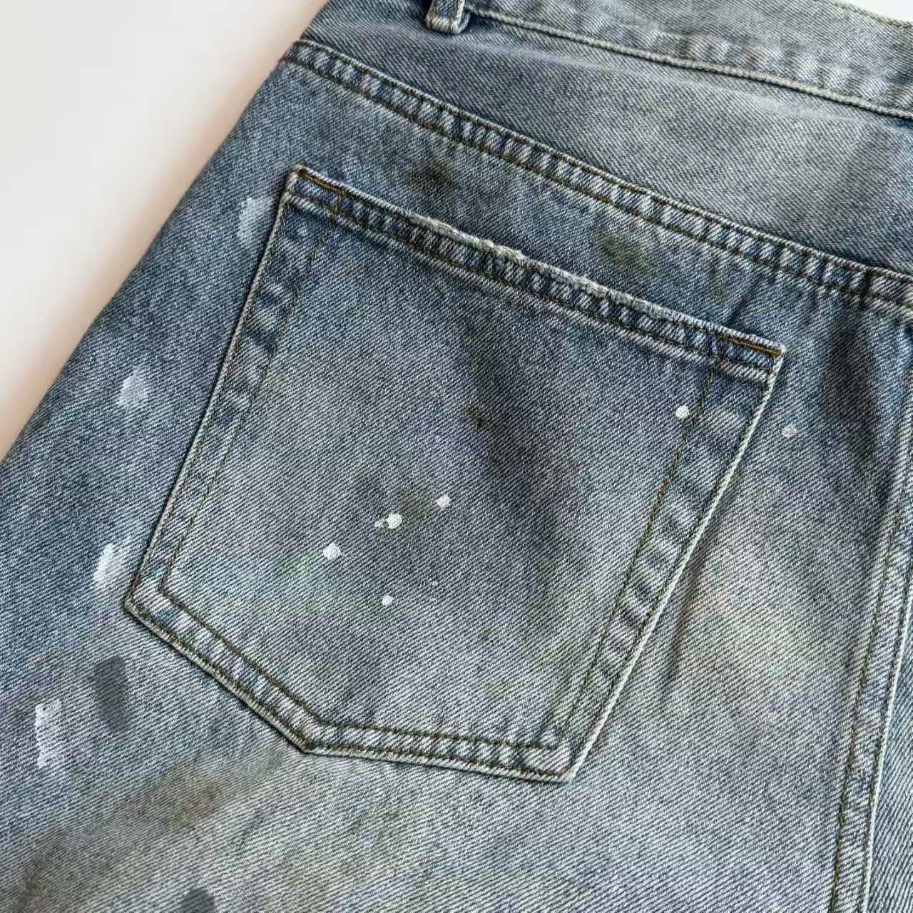 Acne Studios Super baggy fit jeans - 2023M - Light blue (B00343-228）